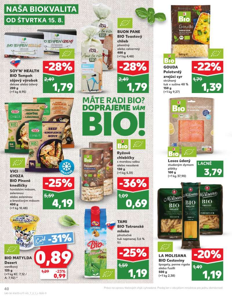 Kaufland Szlovákia Akciós Újság 40 oldal