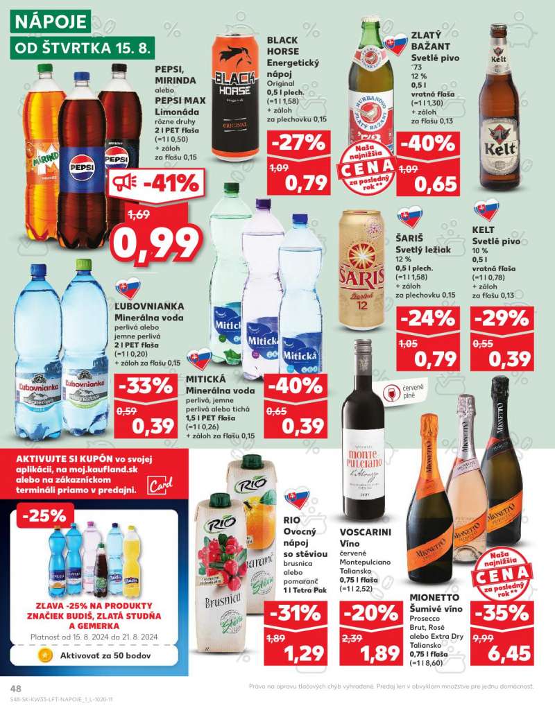 Kaufland Szlovákia Akciós Újság 48 oldal