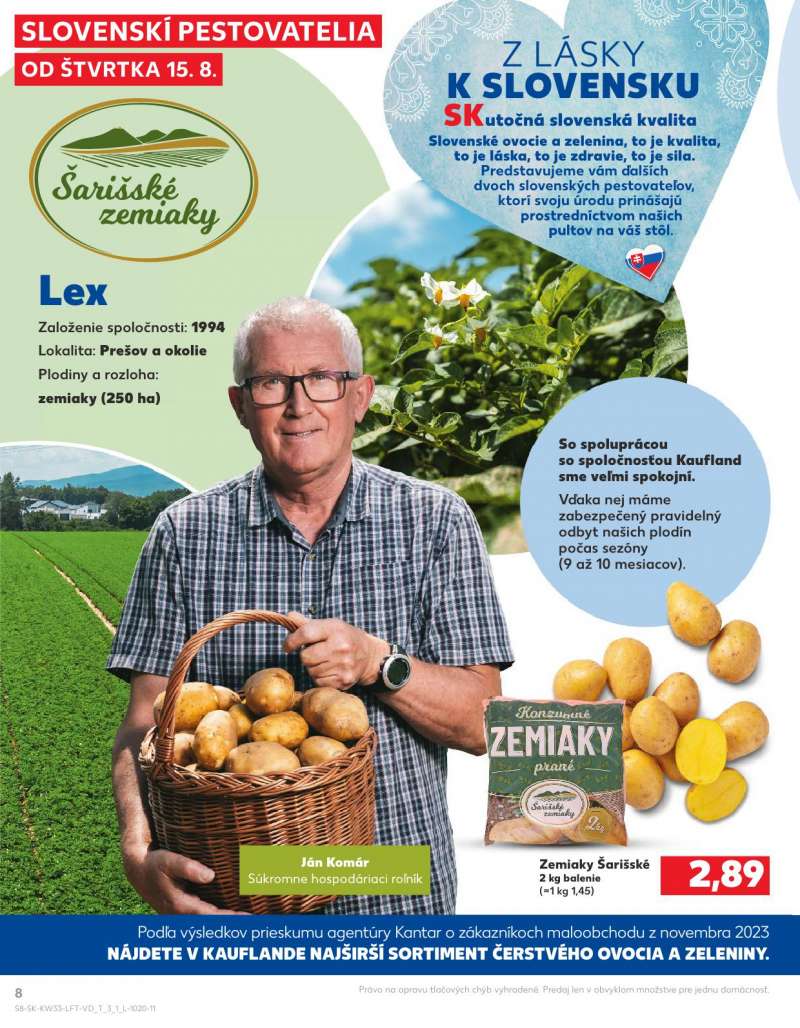 Kaufland Szlovákia Akciós Újság 8 oldal