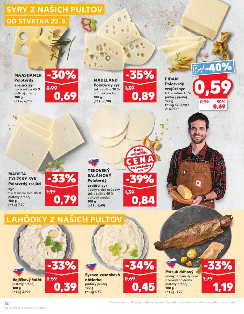 Kaufland Szlovákia Akciós Újság 12 oldal