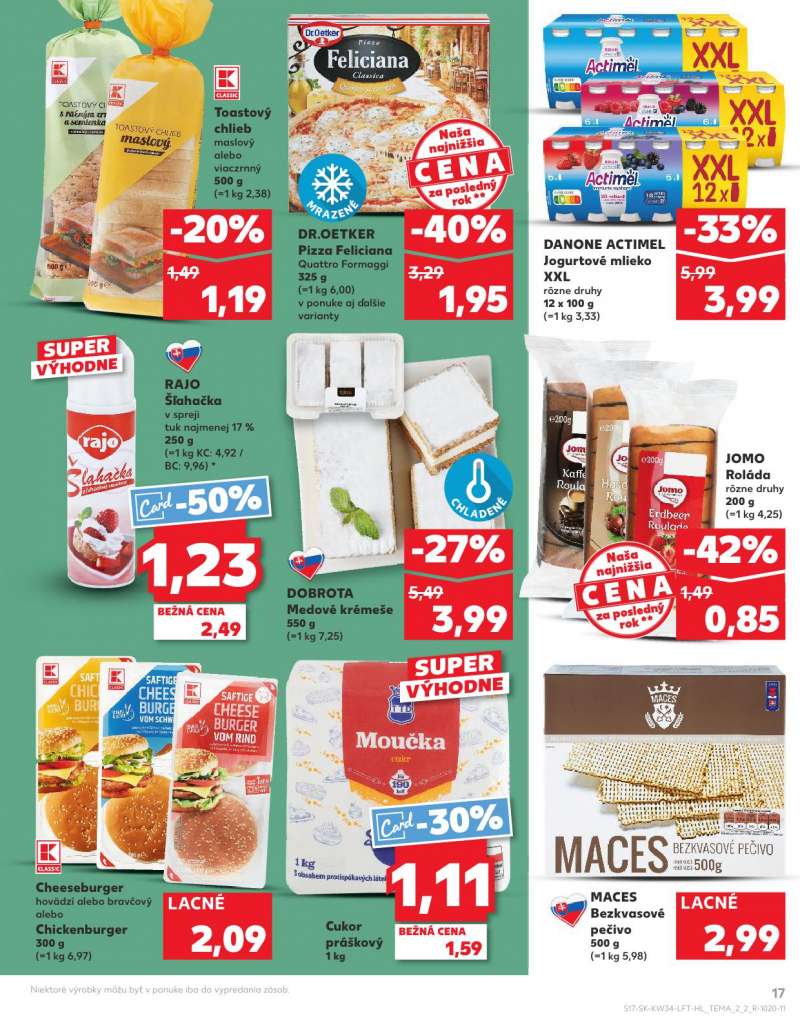 Kaufland Szlovákia Akciós Újság 17 oldal