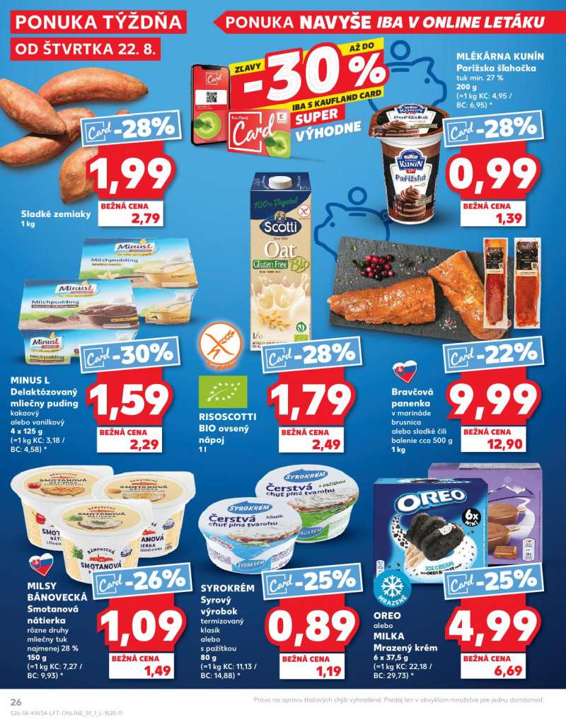 Kaufland Szlovákia Akciós Újság 26 oldal