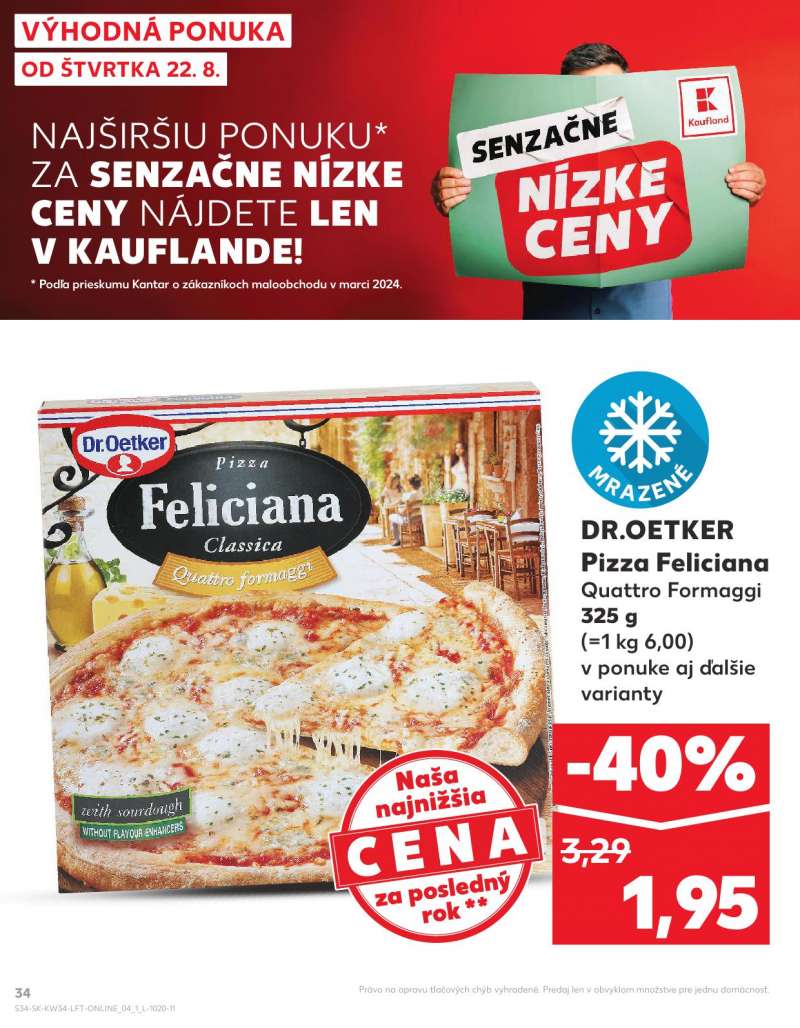 Kaufland Szlovákia Akciós Újság 34 oldal