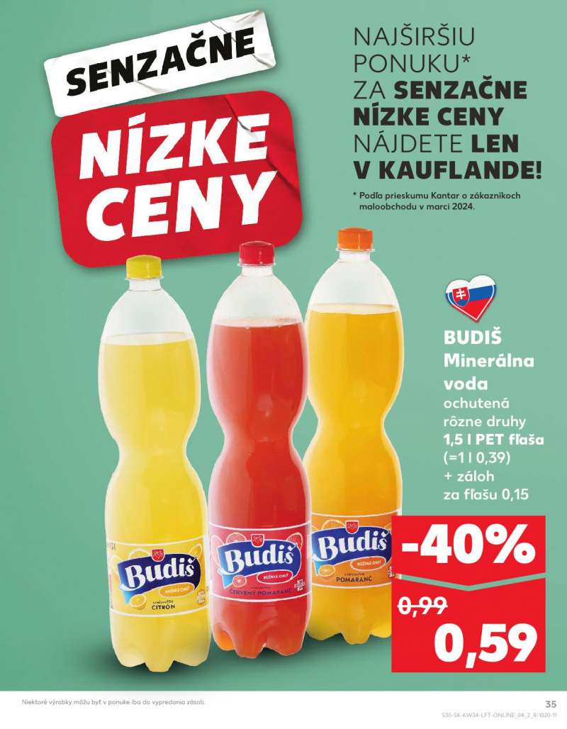 Kaufland Szlovákia Akciós Újság 35 oldal