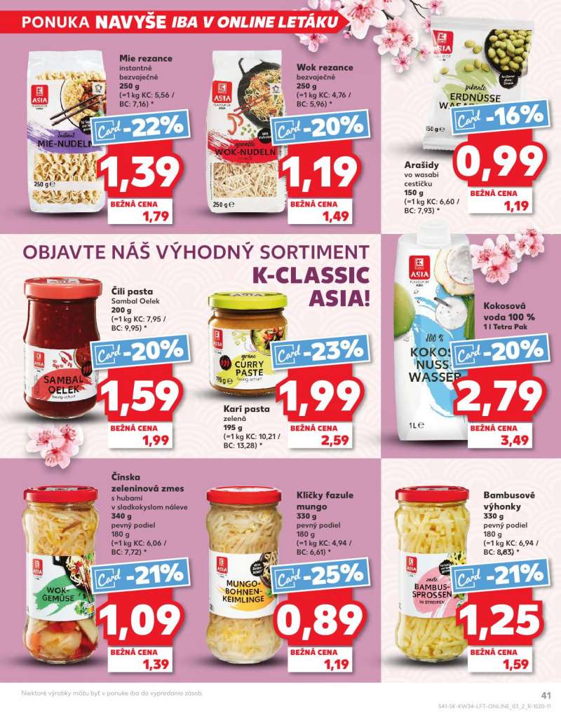 Kaufland Szlovákia Akciós Újság 41 oldal