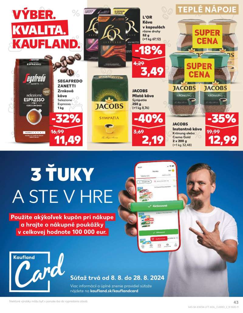 Kaufland Szlovákia Akciós Újság 43 oldal