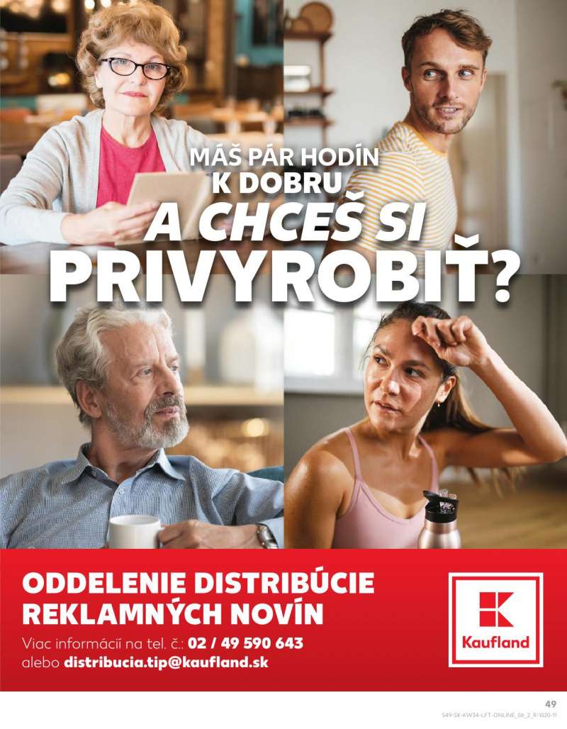 Kaufland Szlovákia Akciós Újság 49 oldal