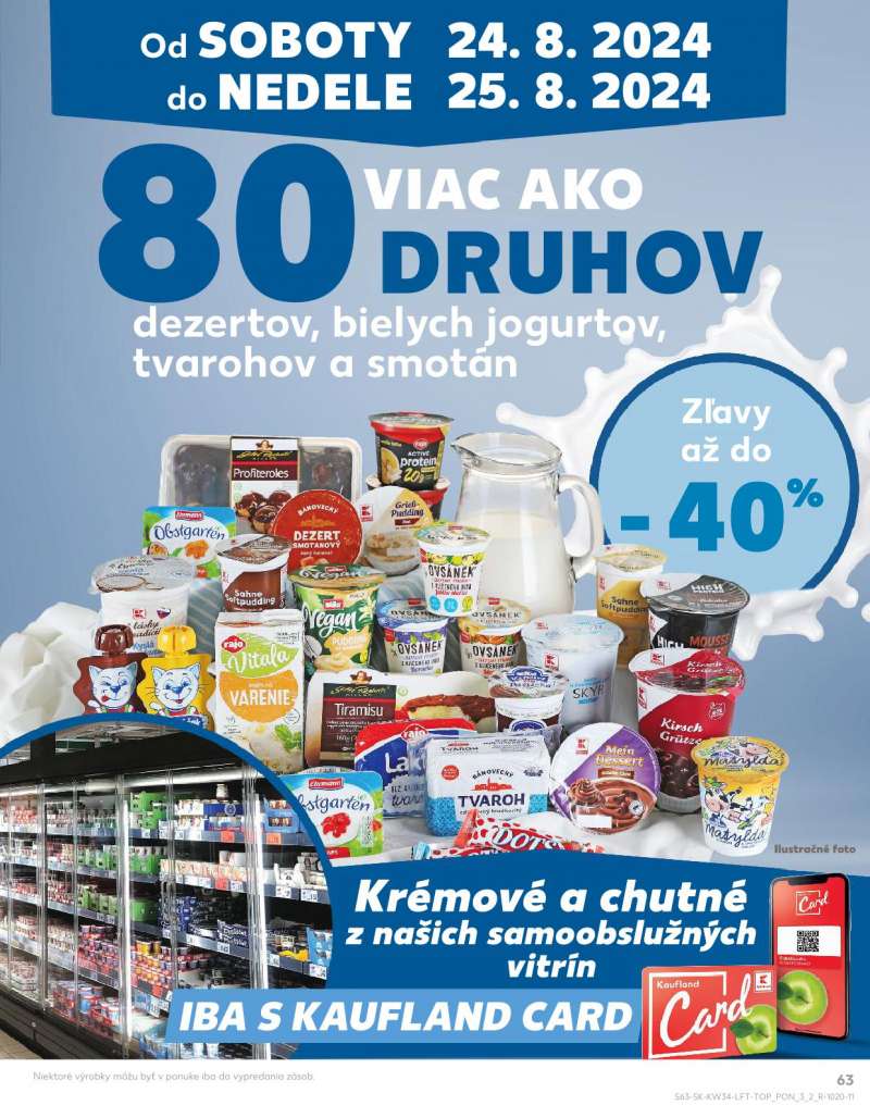 Kaufland Szlovákia Akciós Újság 63 oldal