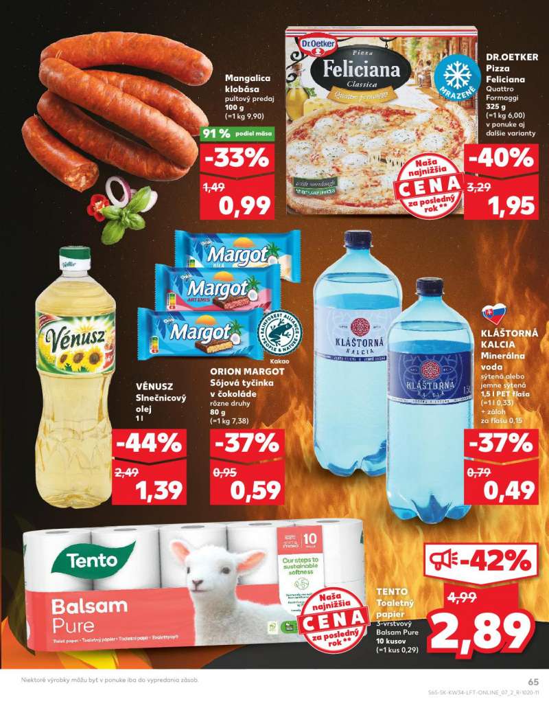 Kaufland Szlovákia Akciós Újság 65 oldal