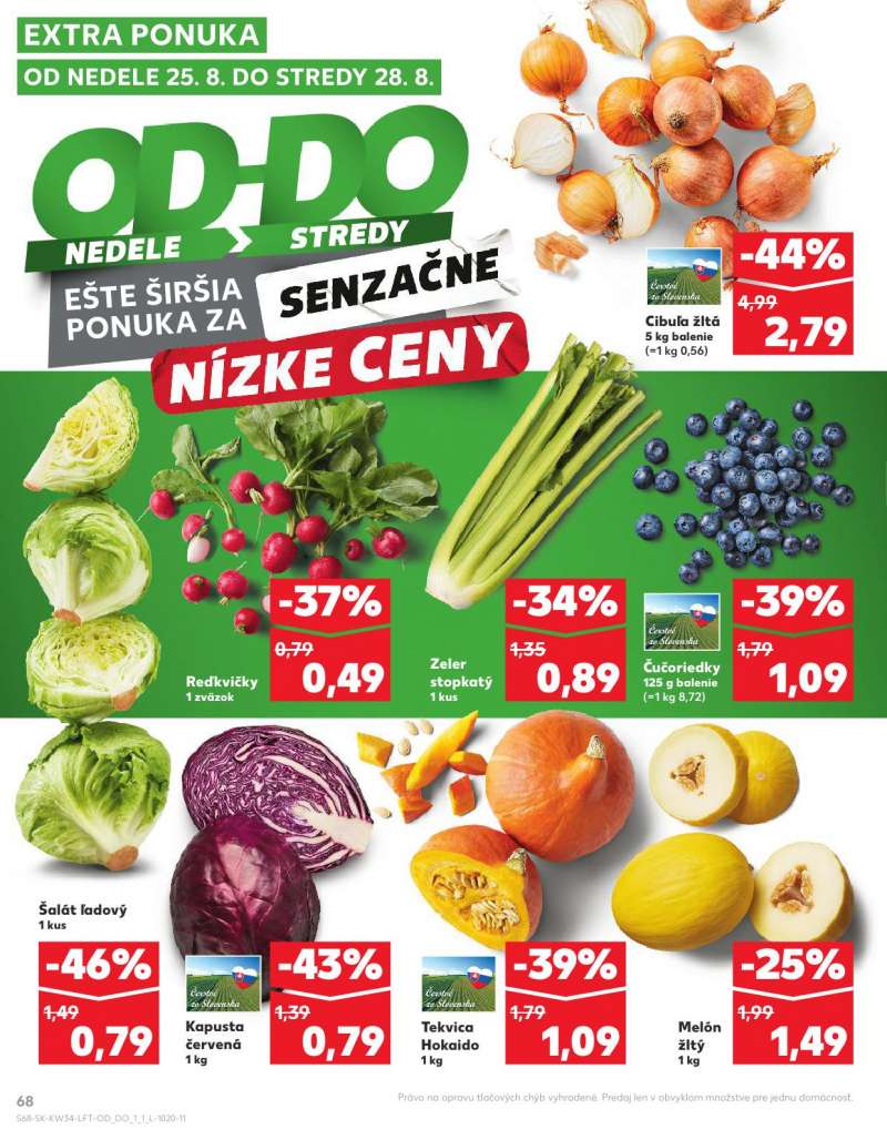 Kaufland Szlovákia Akciós Újság 68 oldal