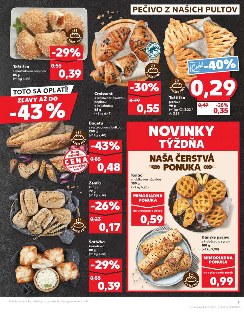 Kaufland Szlovákia Akciós Újság 7 oldal