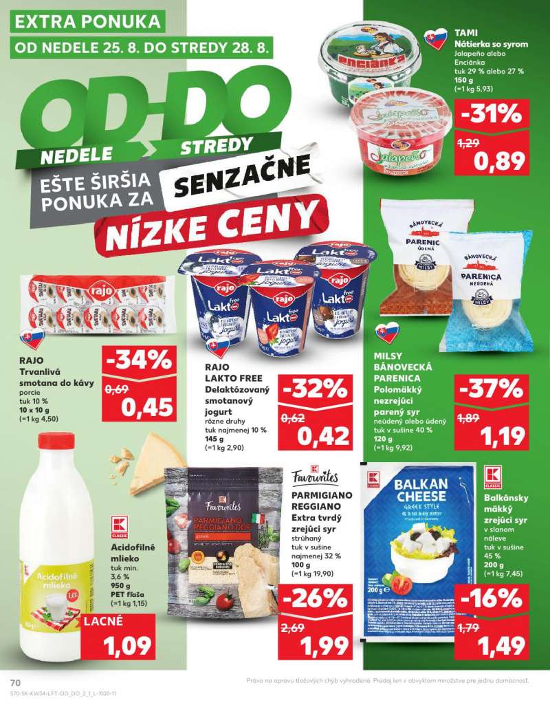 Kaufland Szlovákia Akciós Újság 70 oldal