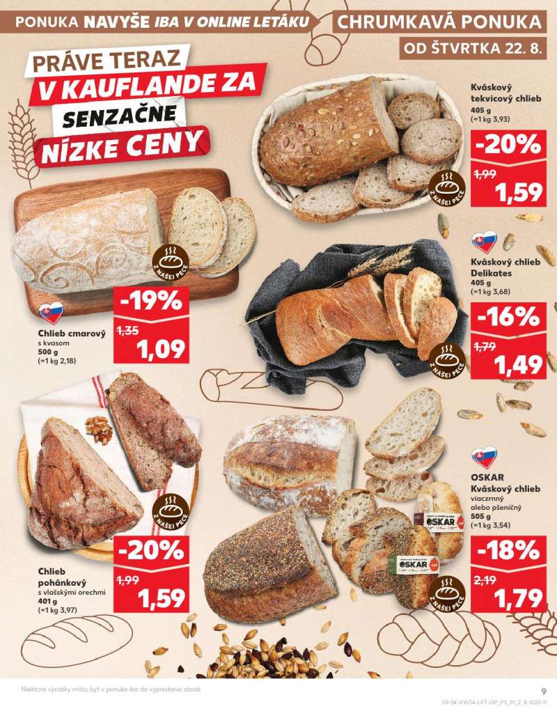 Kaufland Szlovákia Akciós Újság 9 oldal