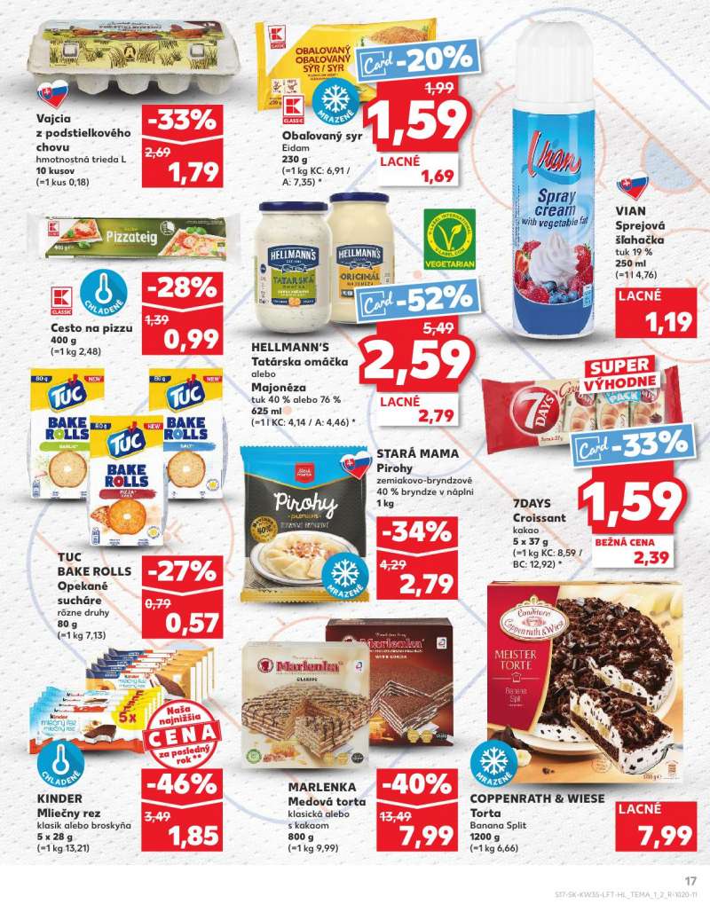 Kaufland Szlovákia Akciós Újság 17 oldal