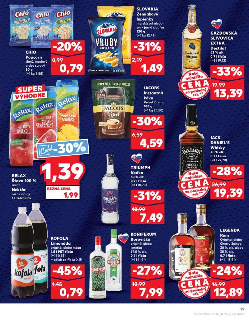 Kaufland Szlovákia Akciós Újság 19 oldal