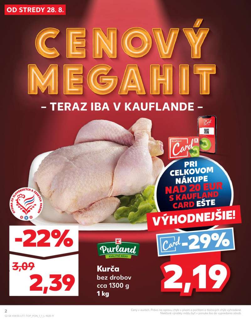 Kaufland Szlovákia Akciós Újság 2 oldal