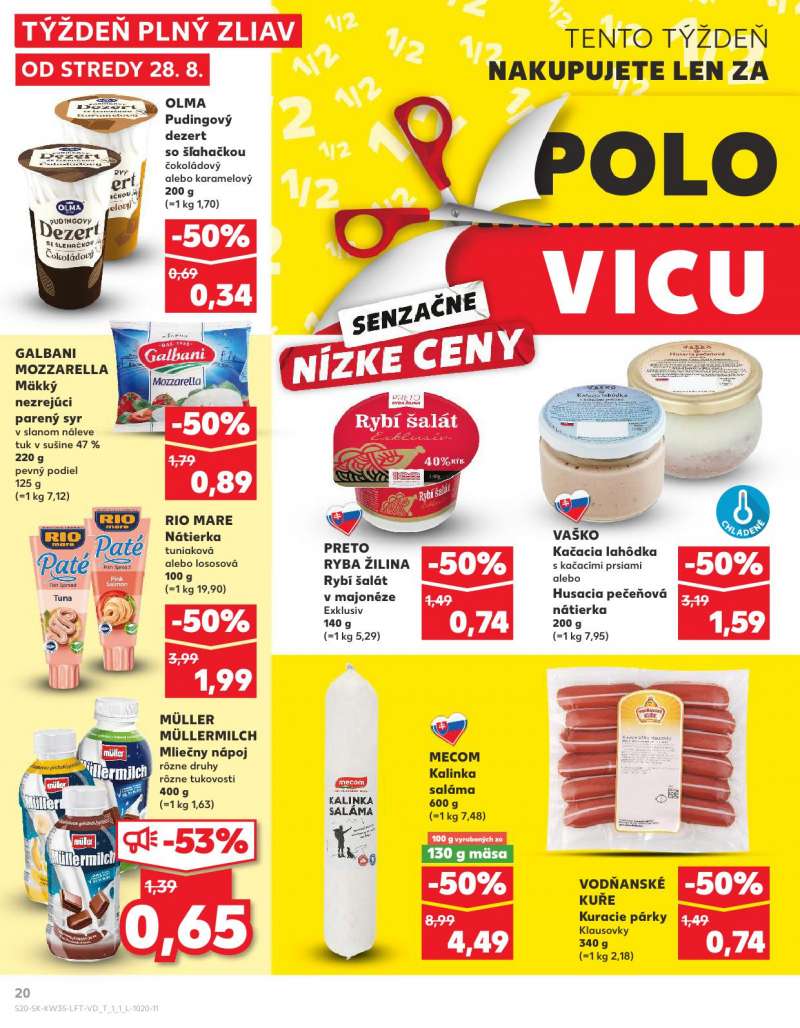 Kaufland Szlovákia Akciós Újság 20 oldal