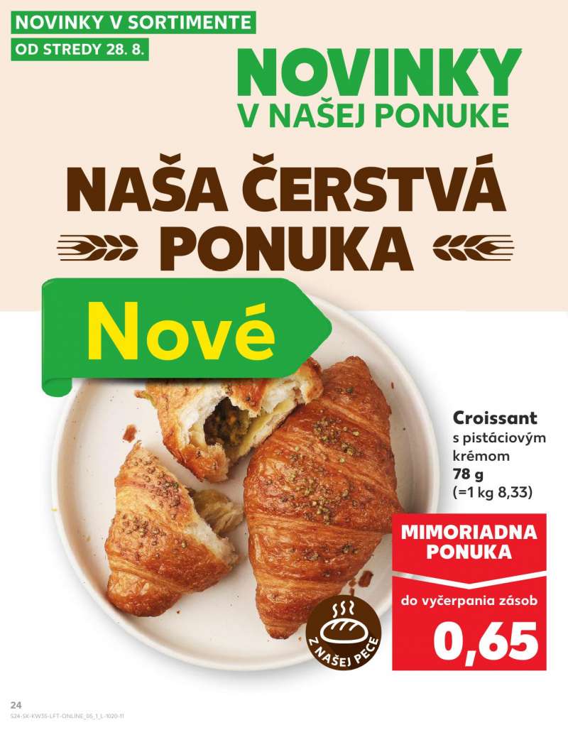 Kaufland Szlovákia Akciós Újság 24 oldal