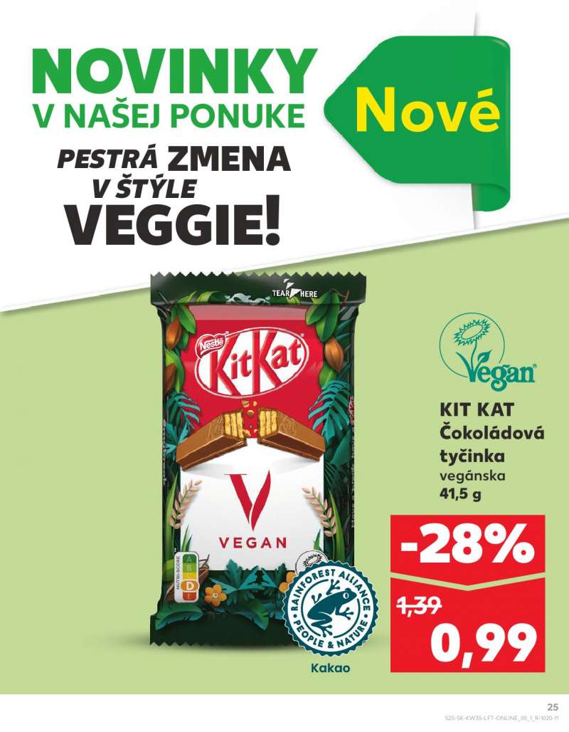 Kaufland Szlovákia Akciós Újság 25 oldal