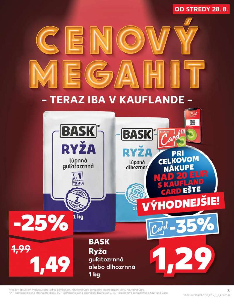 Kaufland Szlovákia Akciós Újság 3 oldal