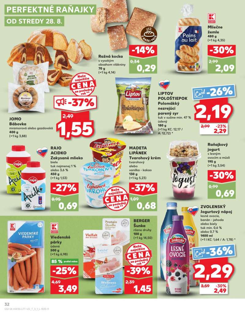 Kaufland Szlovákia Akciós Újság 32 oldal