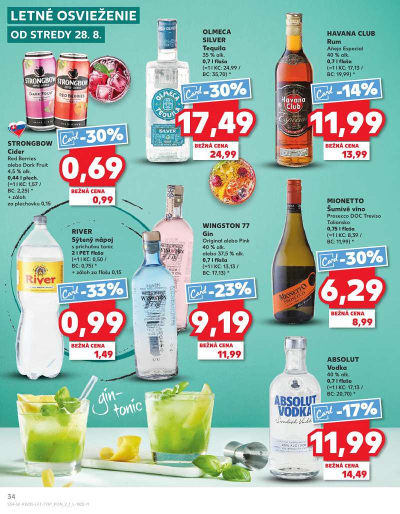 Kaufland Szlovákia Akciós Újság 34 oldal