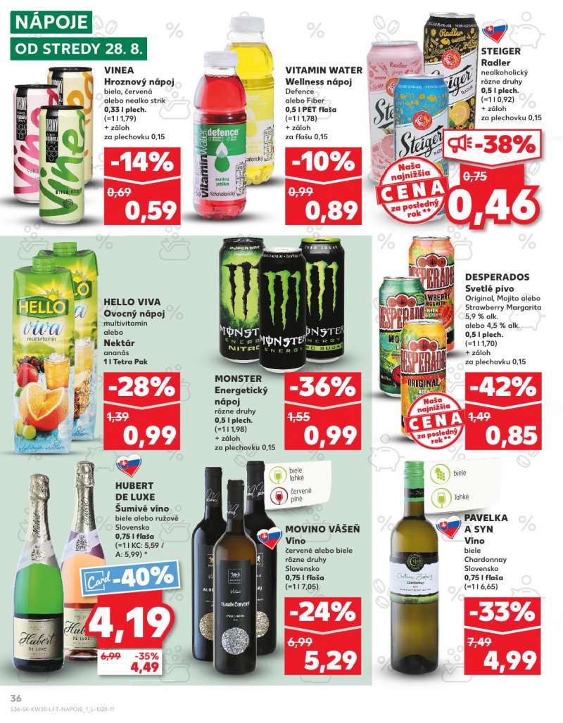 Kaufland Szlovákia Akciós Újság 36 oldal