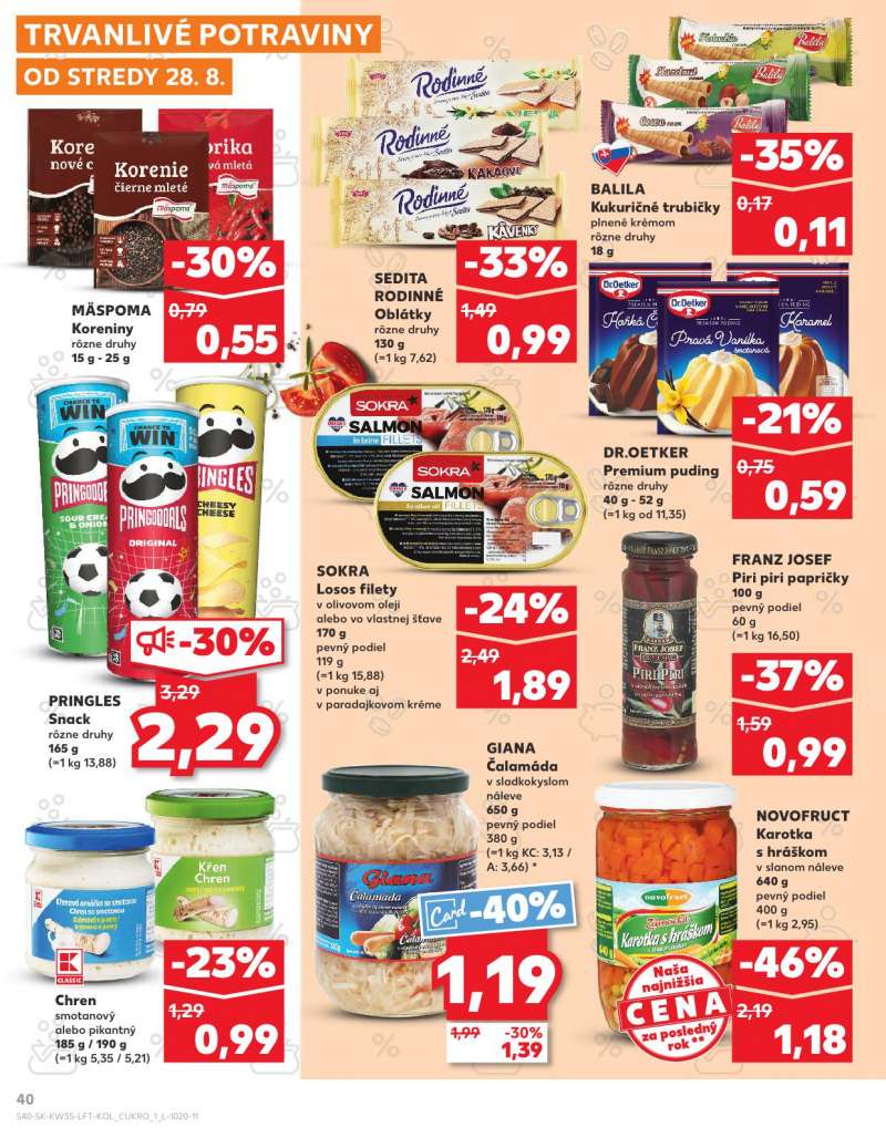 Kaufland Szlovákia Akciós Újság 40 oldal