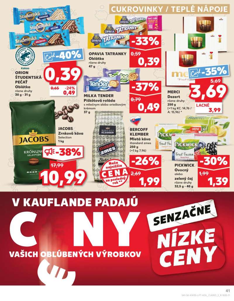 Kaufland Szlovákia Akciós Újság 41 oldal