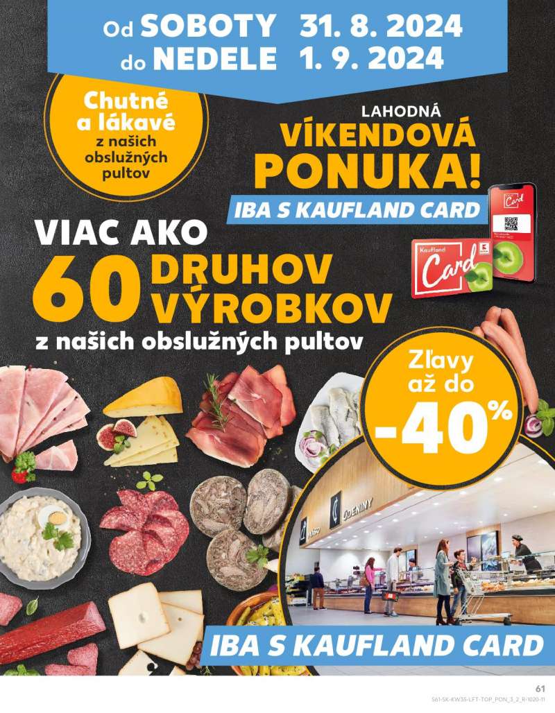 Kaufland Szlovákia Akciós Újság 61 oldal