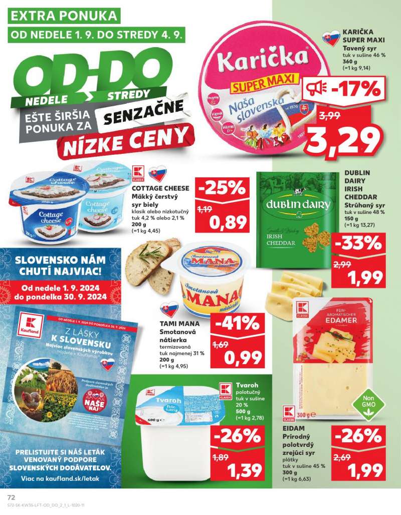 Kaufland Szlovákia Akciós Újság 72 oldal