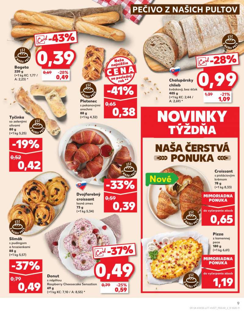 Kaufland Szlovákia Akciós Újság 9 oldal