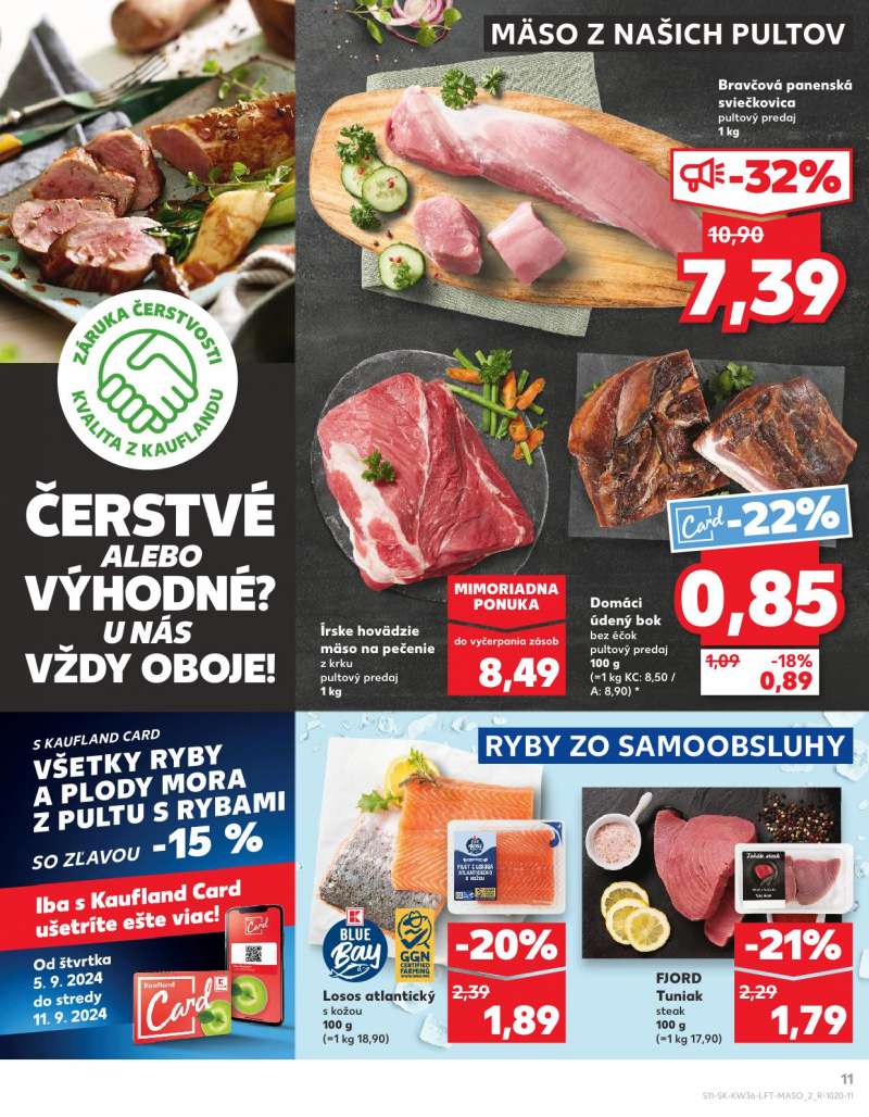 Kaufland Szlovákia Akciós Újság 11 oldal