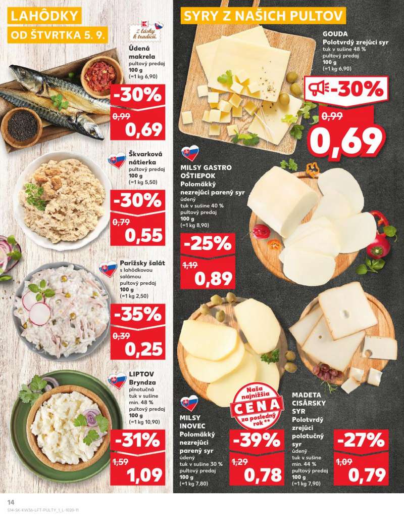 Kaufland Szlovákia Akciós Újság 14 oldal