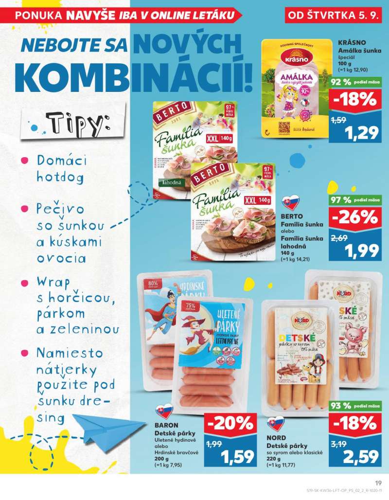 Kaufland Szlovákia Akciós Újság 19 oldal