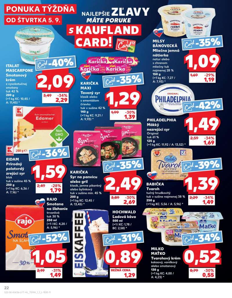 Kaufland Szlovákia Akciós Újság 22 oldal