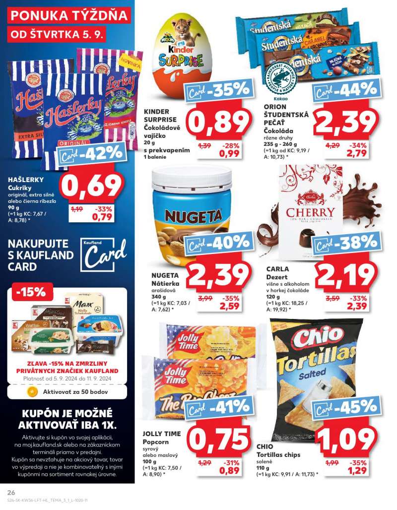 Kaufland Szlovákia Akciós Újság 26 oldal