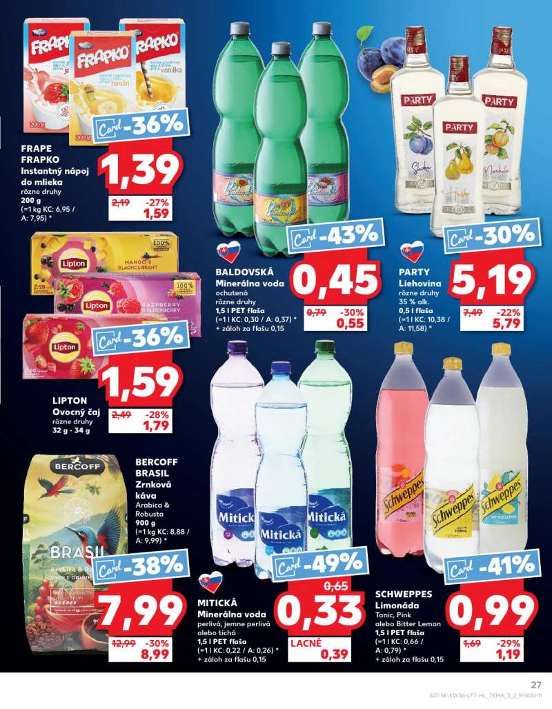 Kaufland Szlovákia Akciós Újság 27 oldal