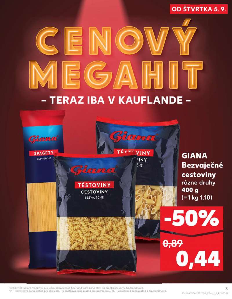 Kaufland Szlovákia Akciós Újság 3 oldal