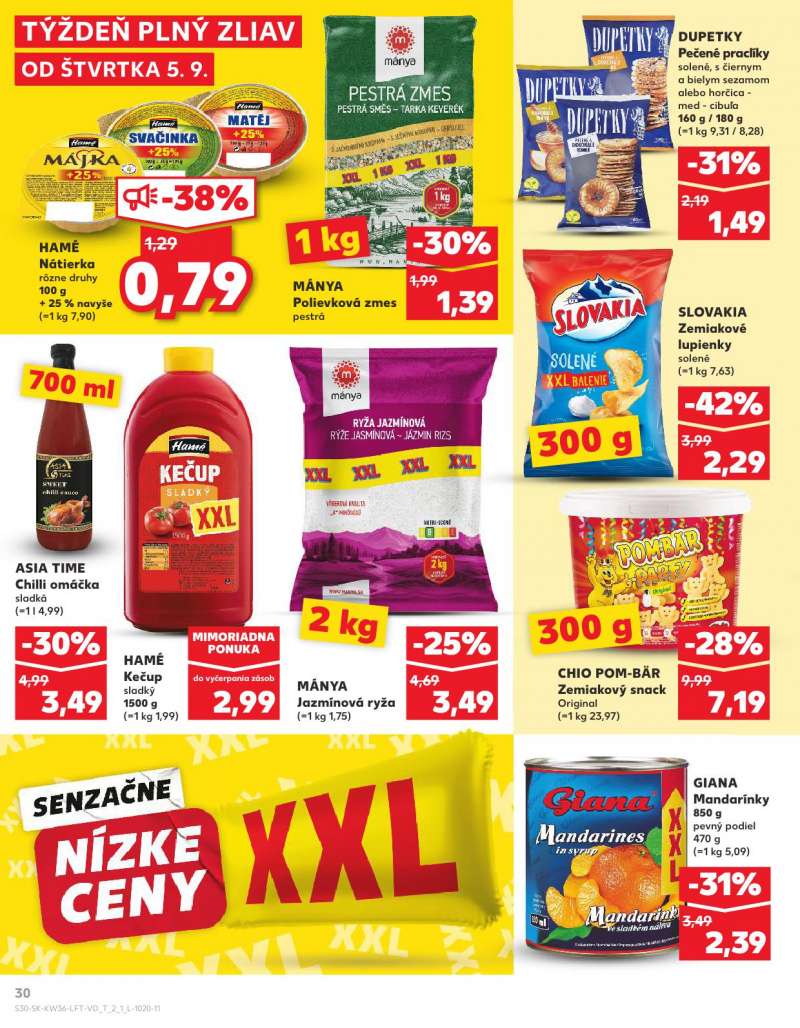 Kaufland Szlovákia Akciós Újság 30 oldal