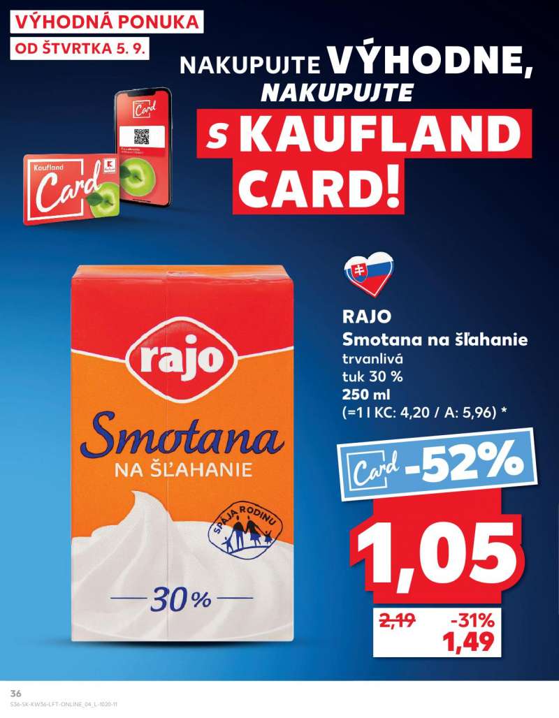 Kaufland Szlovákia Akciós Újság 36 oldal