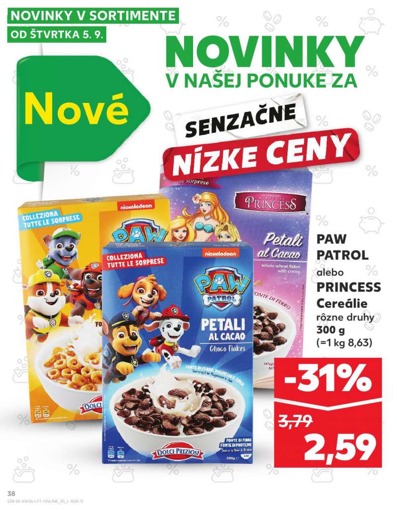 Kaufland Szlovákia Akciós Újság 38 oldal