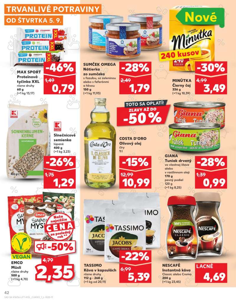 Kaufland Szlovákia Akciós Újság 42 oldal