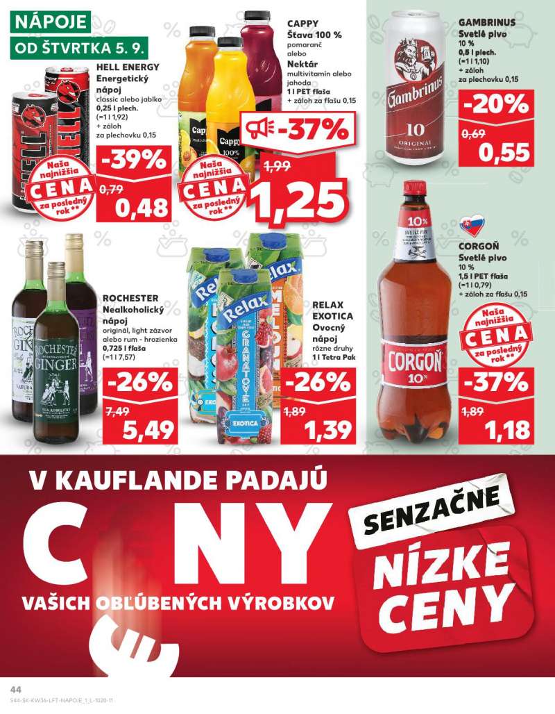 Kaufland Szlovákia Akciós Újság 44 oldal