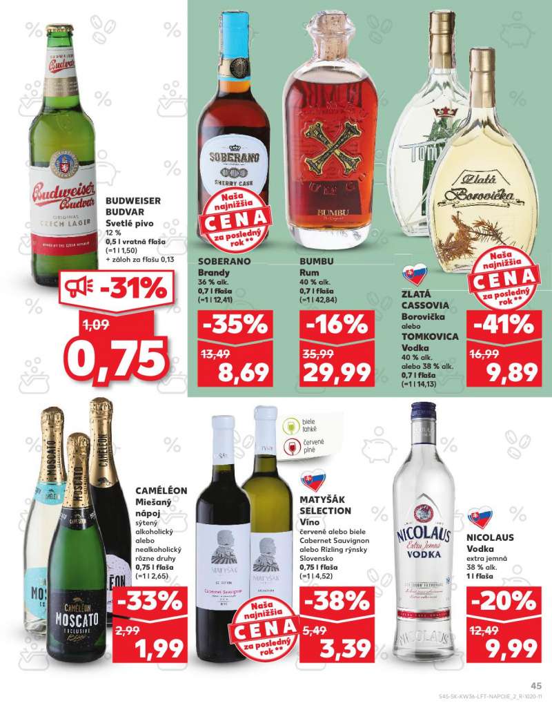 Kaufland Szlovákia Akciós Újság 45 oldal