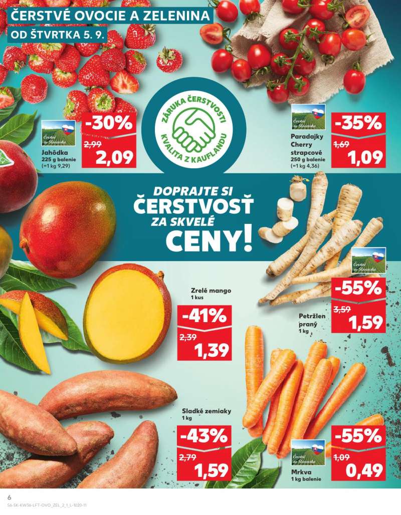 Kaufland Szlovákia Akciós Újság 6 oldal