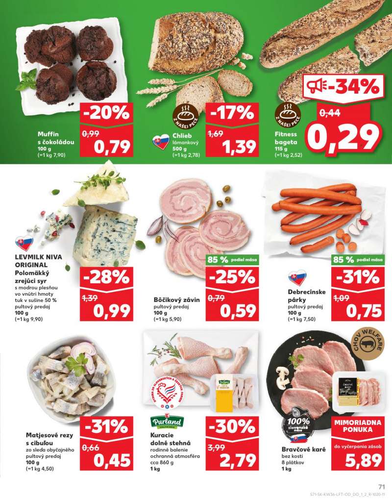 Kaufland Szlovákia Akciós Újság 71 oldal