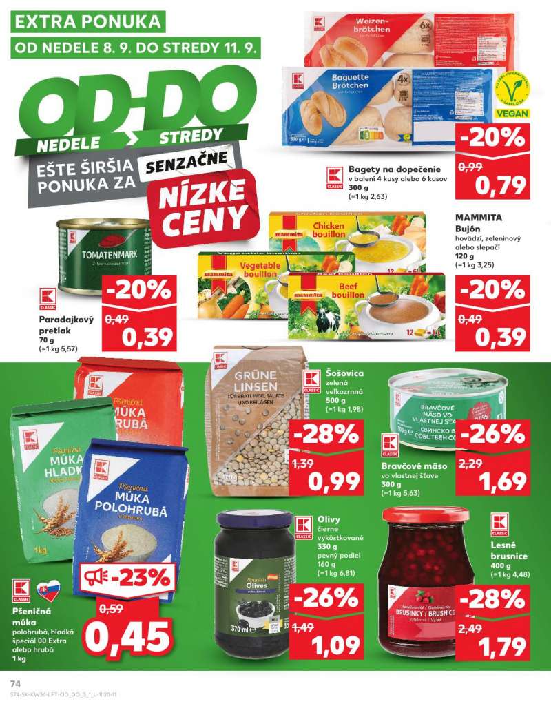 Kaufland Szlovákia Akciós Újság 74 oldal