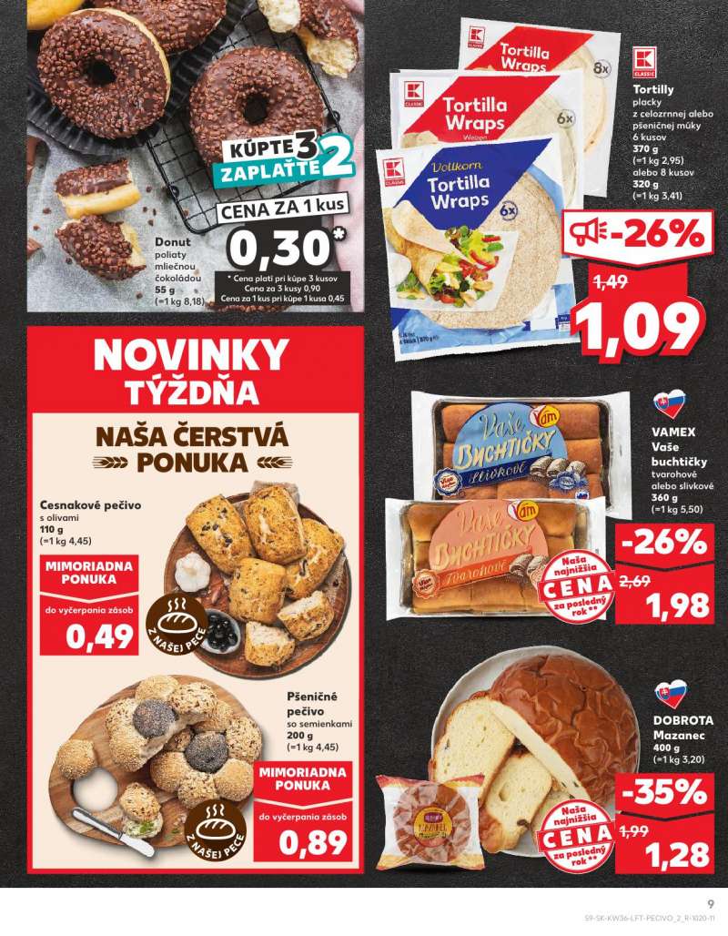 Kaufland Szlovákia Akciós Újság 9 oldal