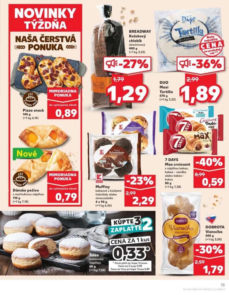 Kaufland Szlovákia Akciós Újság 13 oldal